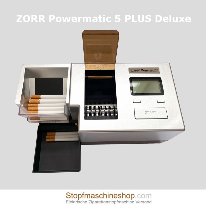 die Neue Powermatic 5 PLUS mit tabakschneider